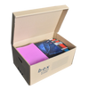 Kép 4/4 - Archíváló konténer karton doboz fedeles 54x36x25cm, felfelé nyíló tetővel Fornax