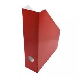 Iratpapucs 7cm, mikrohullámú karton PD piros