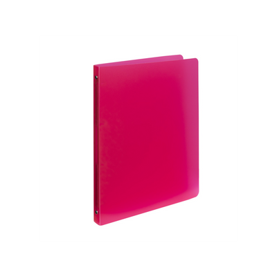 Gyűrűskönyv A4, 4 gyűrűs 2cm gerinc PP, Karton P+P Opaline piros