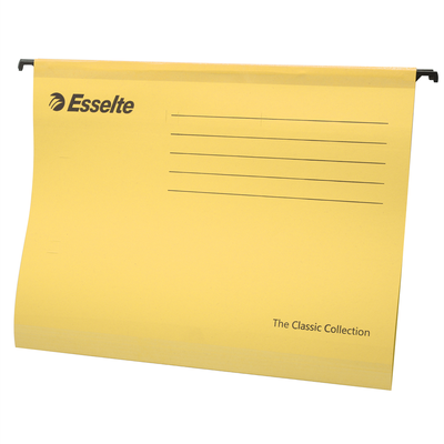 Függőmappa A4, karton Esselte Classic 90314 sárga