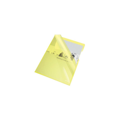 Genotherm `L` A4, 150 micron víztiszta felület Esselte Luxus sárga