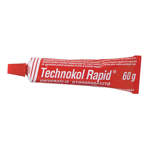 Ragasztó folyékony univerzális Technokol Rapid 60g. piros